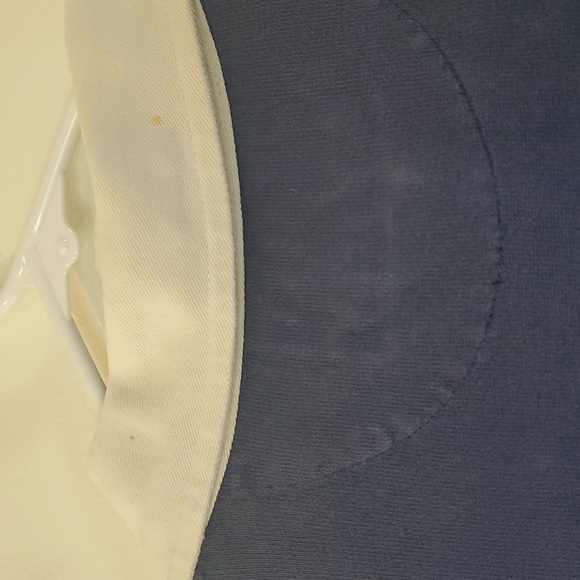 Vintage Lands End Mens Longsleeve Polo Size Medium Cotton Rugby Style Navy - Picture 8 of 11